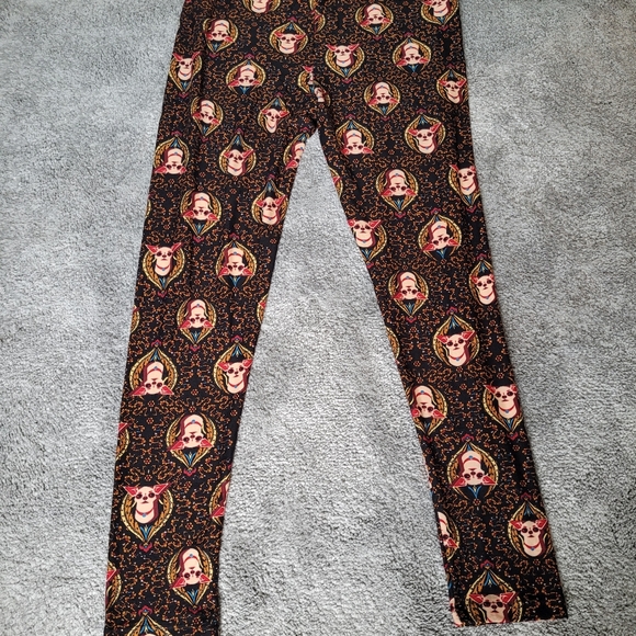 LulaRoe Chihuahua Puppy Dog Graphic Leggings T & C Excellent! - Picture 2 of 4